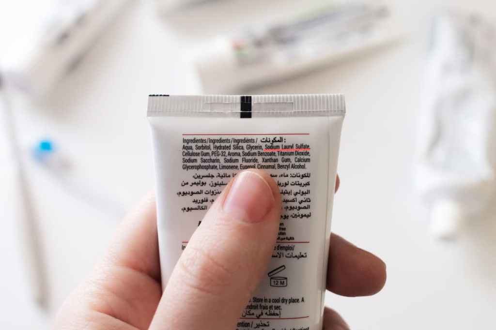 Sodium Lauryl Sulfate (SLS) in Toothpaste